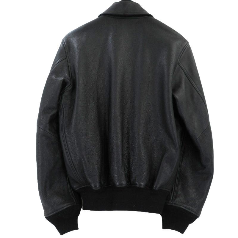ALPHA INDUSTRIES アルファ レザーフライトジャケット CWU-45型 本革