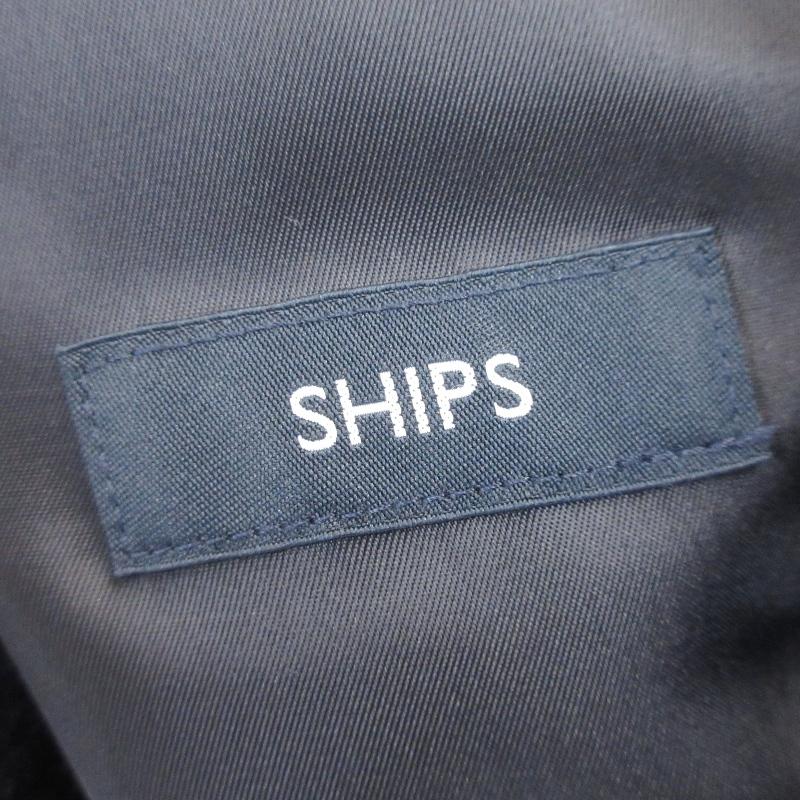 SHIPS（シップス） 美品 メルトン カーコート SUPER 140's ステン