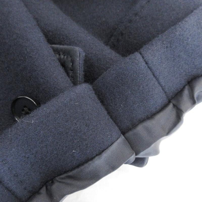 SHIPS（シップス） 美品 メルトン カーコート SUPER 140's ステン