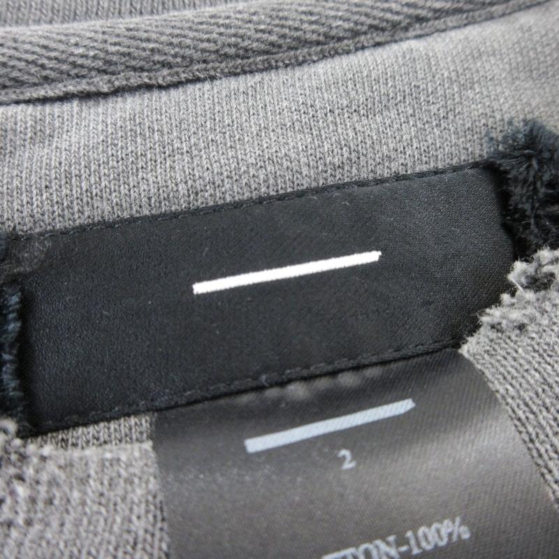 未使用 MINUS マイナス スウェット M-P2-BG8 Bootleg DIY Crew Sweat