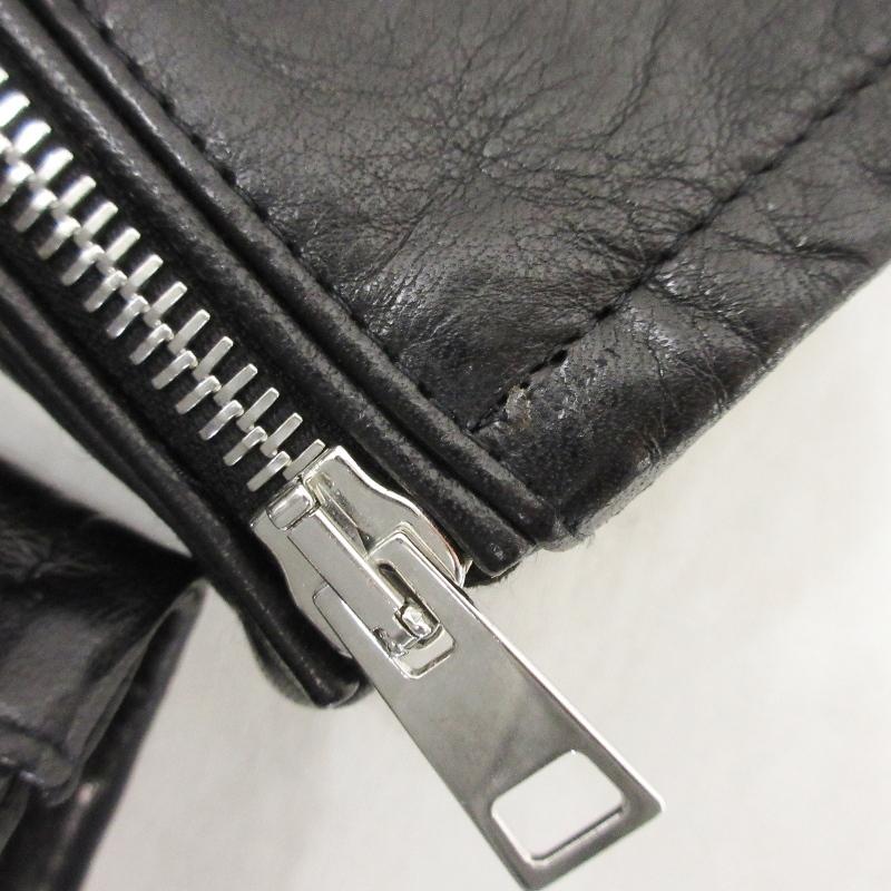 美品 MOLEC モレック ダブルライダース MO-SP05 馬革 レザージャケット