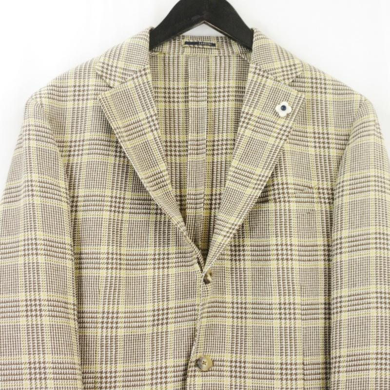 LARDINI ラルディーニ ホップサックソリッド3Bジャケット JK910 