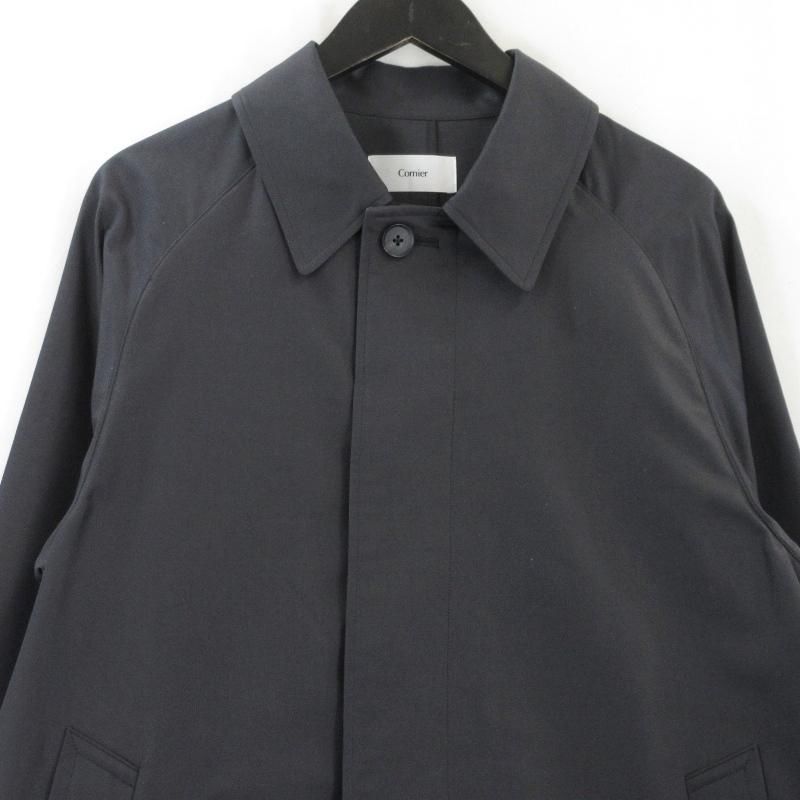 Cornier コルニエ コート WOOL/SILK COAT ステンカラーコート ロング