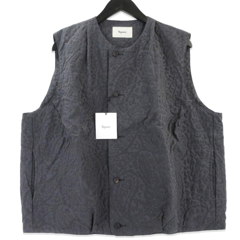 未使用 nagoune ナゴウネ Divock nylon Uneven vest NG-25FW-VT02 