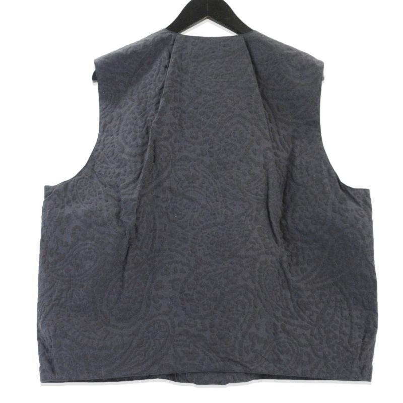 未使用 nagoune ナゴウネ Divock nylon Uneven vest NG-25FW-VT02