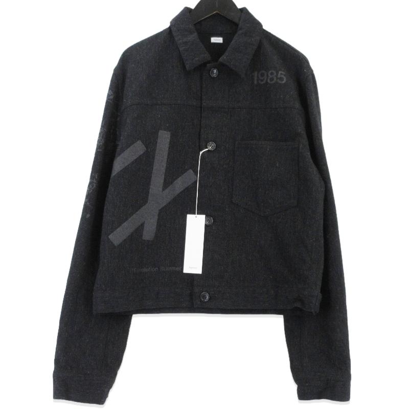 未使用 Fujimoto フジモト Hidden Prints Uniform Jacket FJ261-41-003 