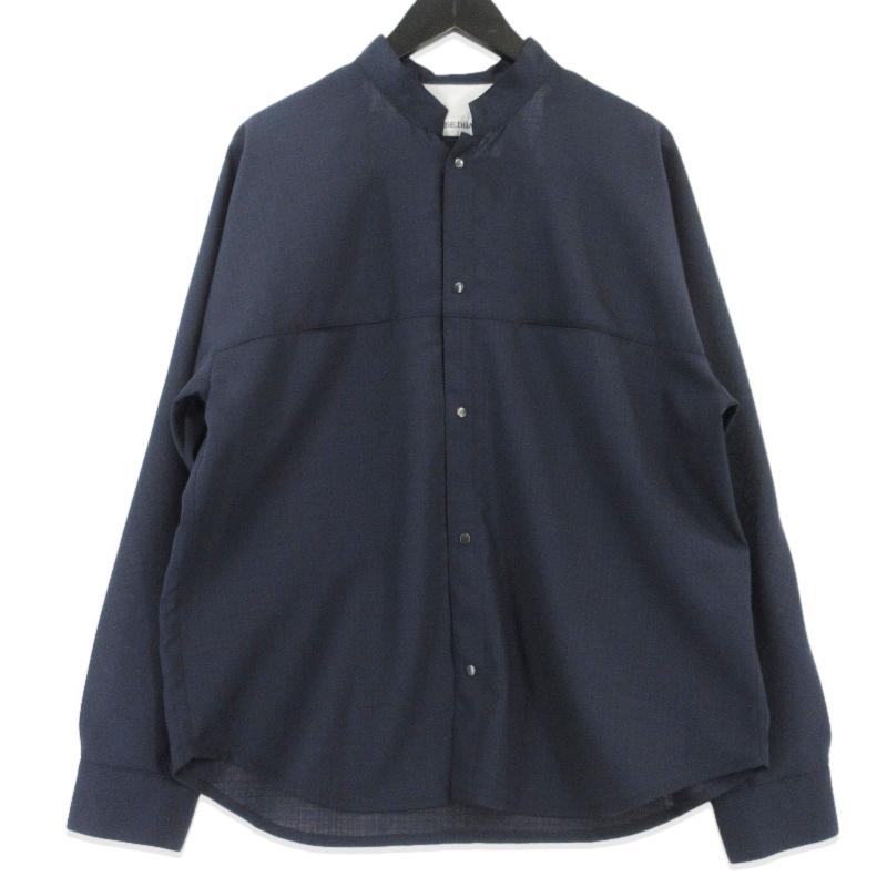 未使用 OPPOSE DUALITY オポーズデュアリティ MACKINAW SHIRTS WOOL OD2004SHT-26SS 長袖シャツ ウール マッキーノ ネイビー 46  99000607 未使用 OPPOSE DUALITY オポーズデュアリティ MACKINAW SHIRTS WOOL