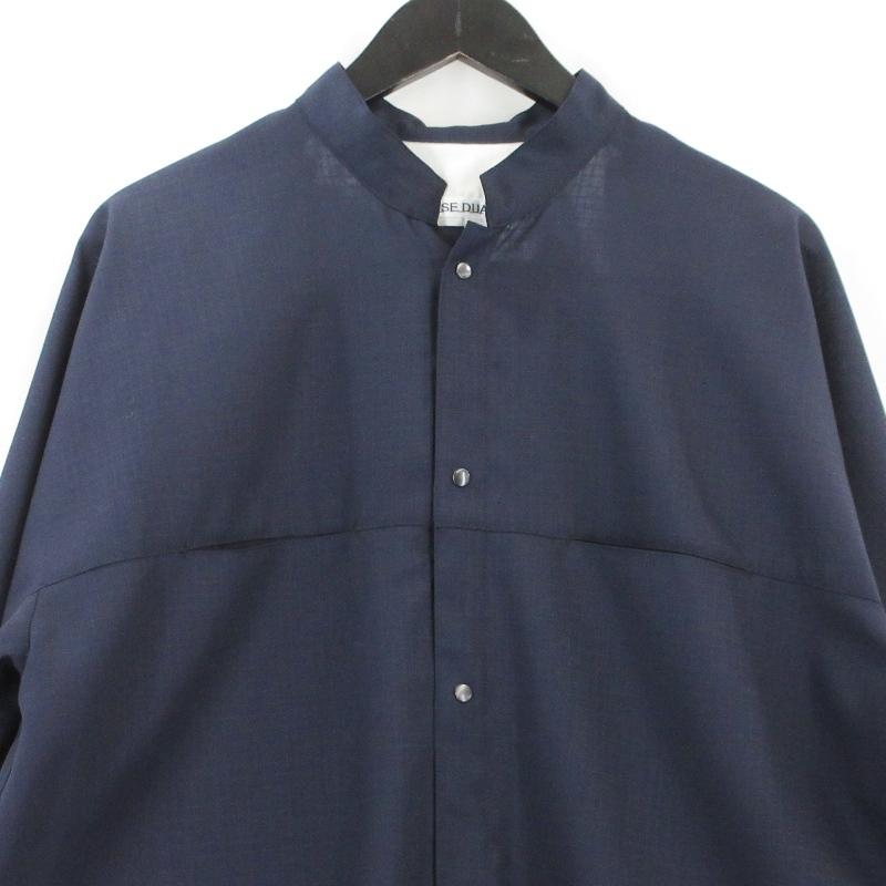 未使用 OPPOSE DUALITY オポーズデュアリティ MACKINAW SHIRTS WOOL