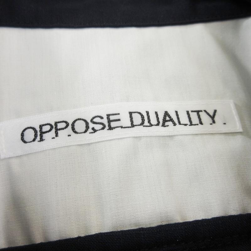 未使用 OPPOSE DUALITY オポーズデュアリティ MACKINAW SHIRTS WOOL