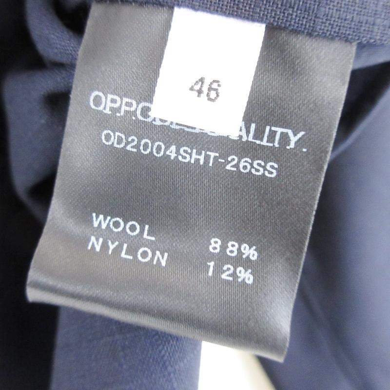 未使用 OPPOSE DUALITY オポーズデュアリティ MACKINAW SHIRTS WOOL