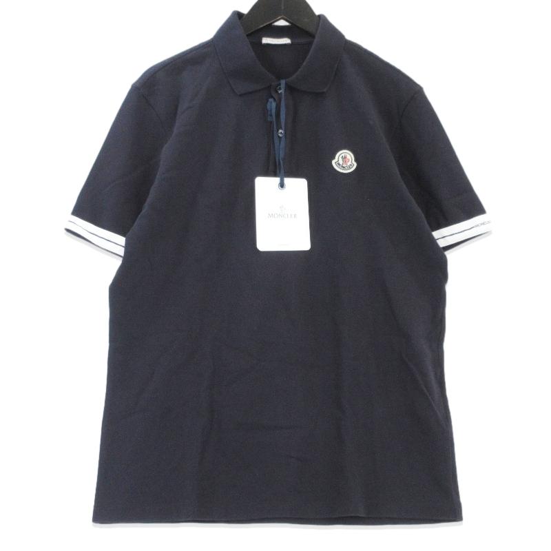 MONCLER ネイビー ポロシャツ 【公式通販】