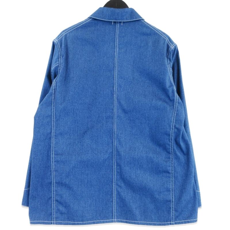 未使用 FOUNDOUR ファウンダー PRINT DENIM COVERALL JACKET
