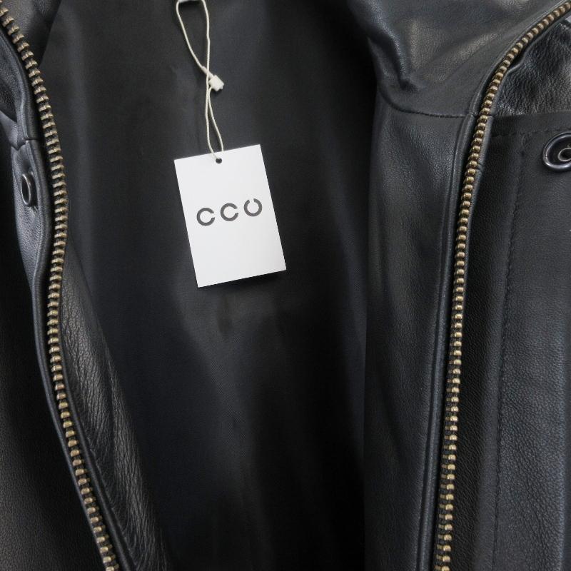 未使用 CCU シーシーユー BOMBER JACKET SH-45-C-SHEEP-5 ボンバージャケット シープレザー ブルゾン ブラック 黒 2  99000937 未使用 CCU シーシーユー BOMBER JACKET SH-45-C-SHEEP-5 ボンバー