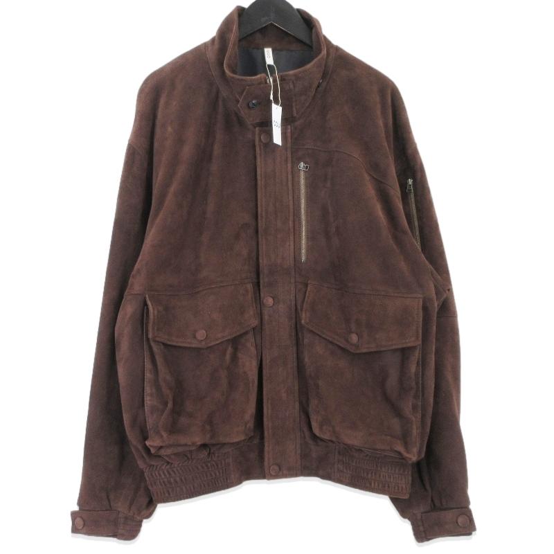未使用 CCU シーシーユー BOMBER JACKET SHEEP SUEDE SH-45-C-SUEDE-5
