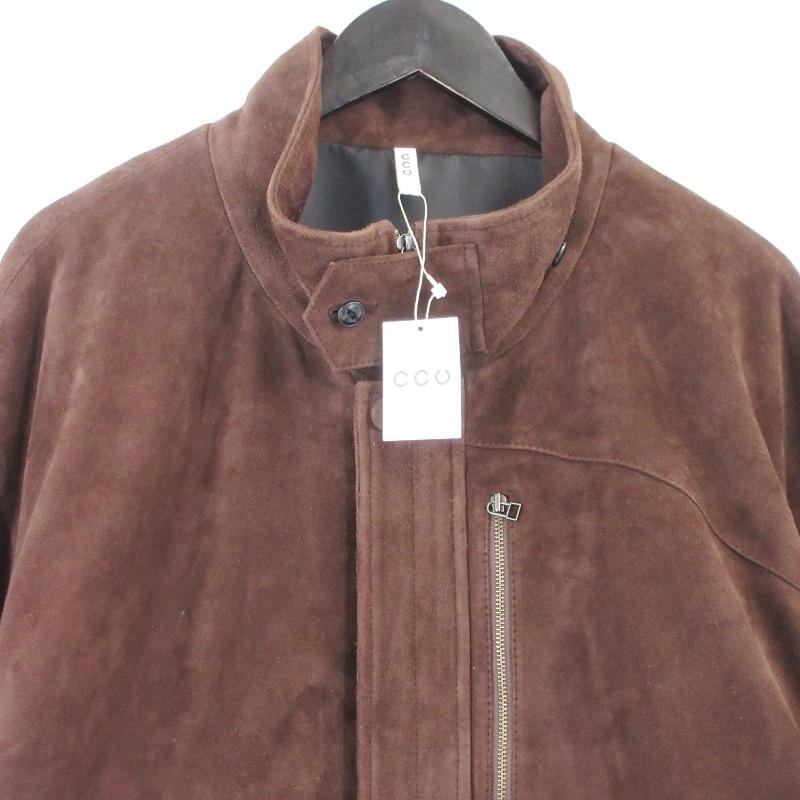 未使用 CCU シーシーユー BOMBER JACKET SHEEP SUEDE SH-45-C-SUEDE-5
