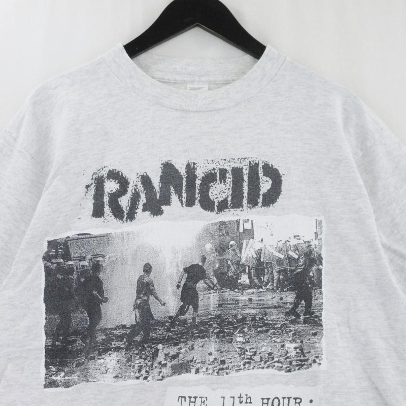 RANCID ランシド 90’s ヴィンテージ バンド ロンT RANCID ランシド 90's ヴィンテージ ロンT 90s RANCID L/S TEE SizeXL