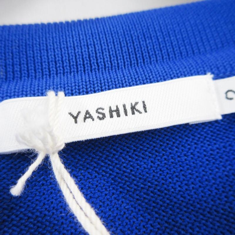 未使用 YASHIKI ヤシキ Yonaga Knit Polo YSK-23AW-KN05 夜長 ニット
