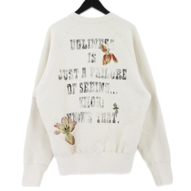 未使用 KHOKI コッキ Vintage finished sweatshirt 24fw-t-04