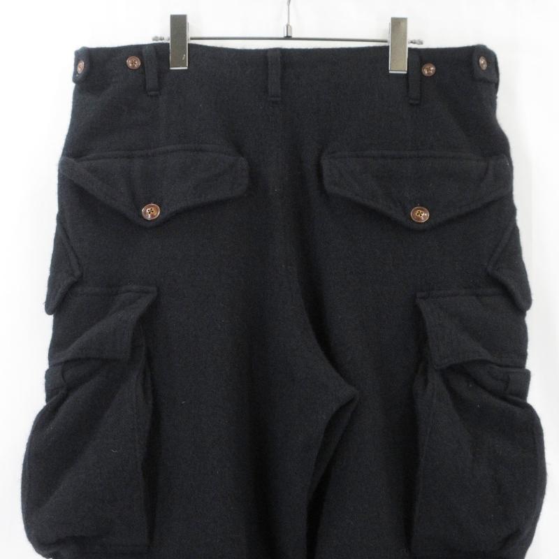 未使用 KHOKI コッキ Military-detail wool pants 25fw-p-06 ウール