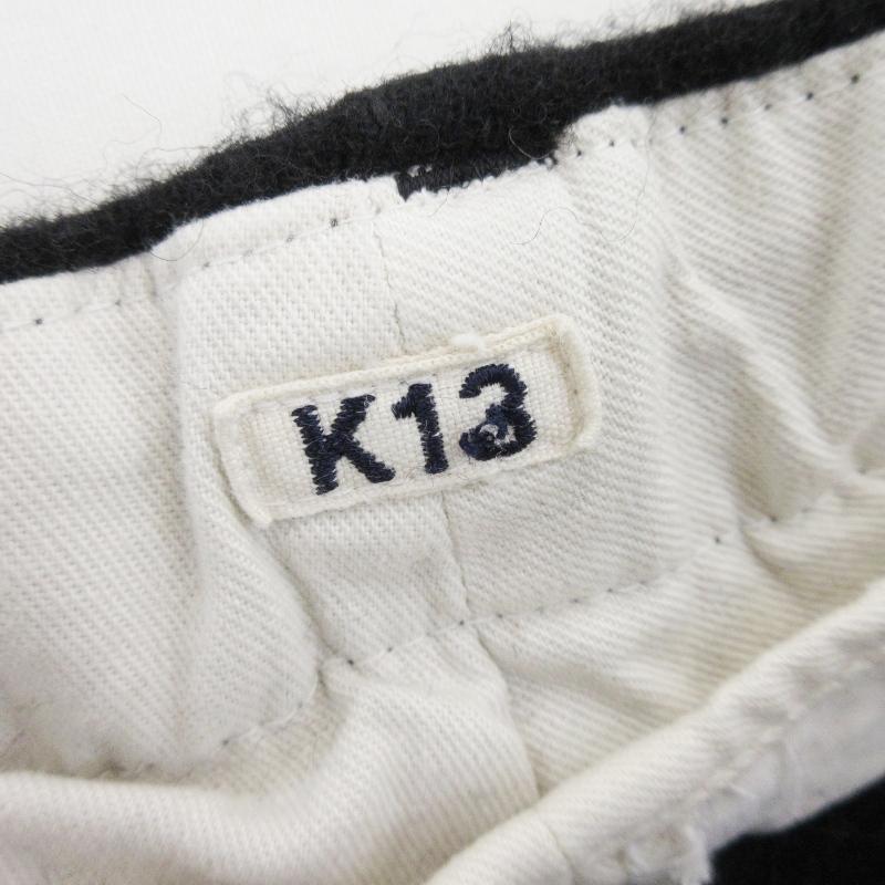未使用 KHOKI コッキ Military-detail wool pants 25fw-p-06 ウール