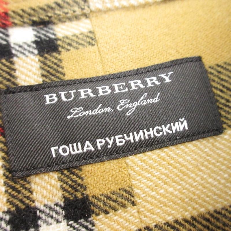 BURBERRY（バーバリー） 美品 × GOSHA RUBCHINSKIY ノヴァチェック 