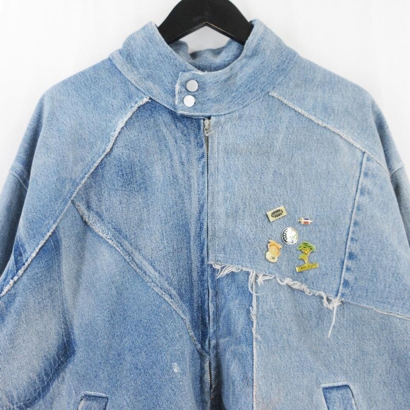 ANCELLM アンセルム DENIM PATCHWORK BLOUSON ANC-JK08-EX02 再構築