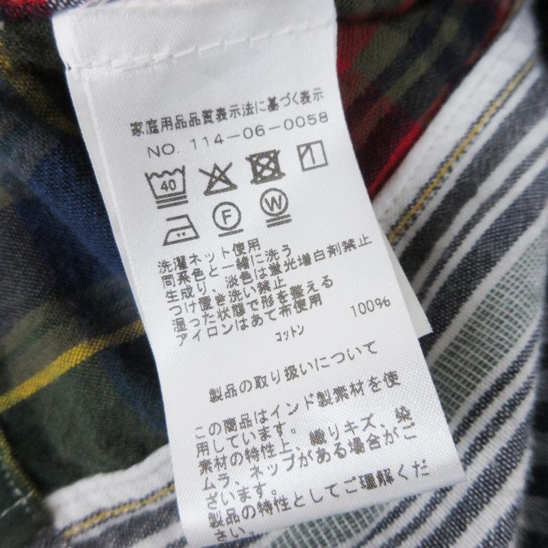 ORIGINAL MADRAS TRADING COMPANY シャツジャケット 114-06-0058