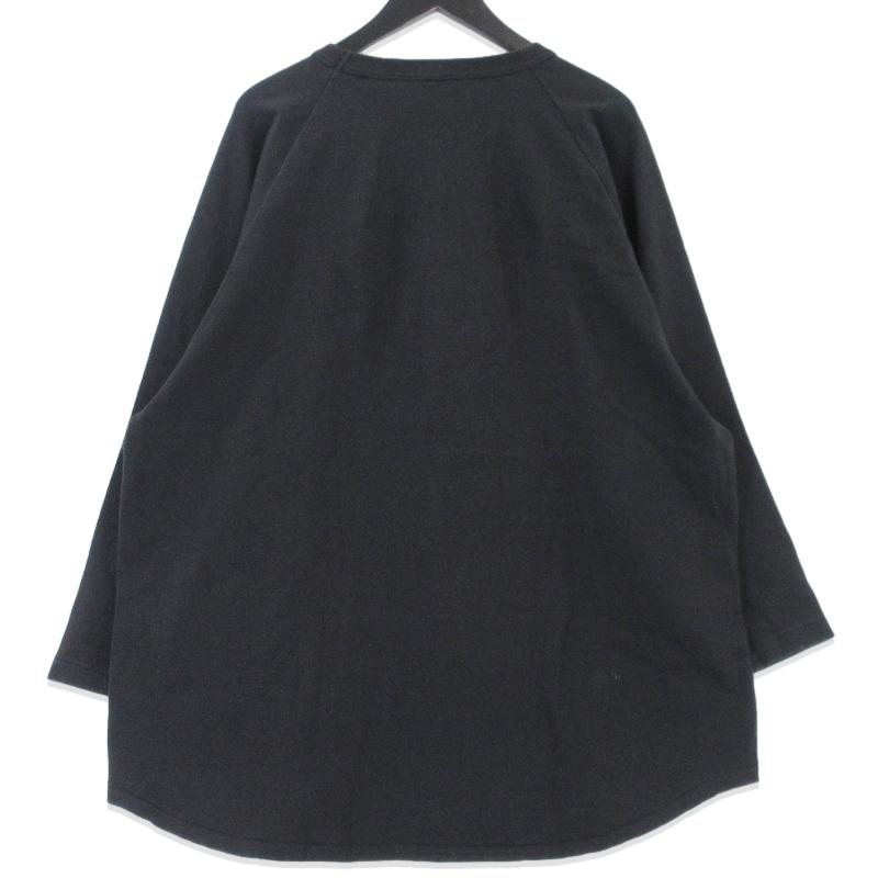 COMOLI（コモリ） コットンジャージ ベースボールTシャツ Z01-05018