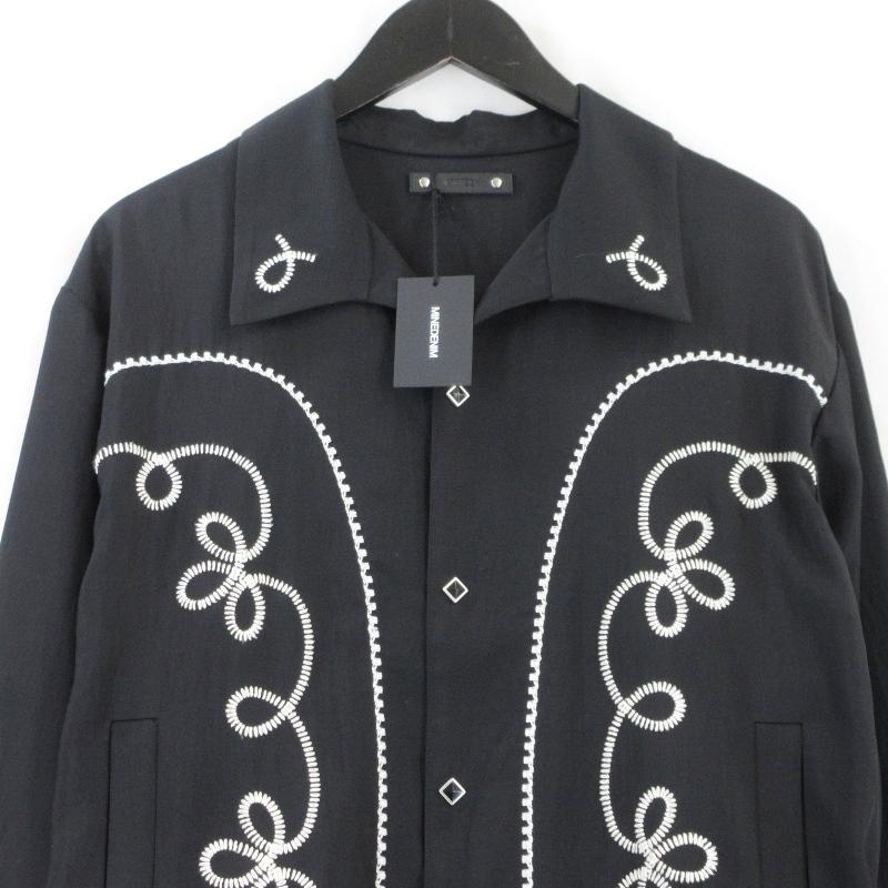 未使用 MINEDENIM マインデニム Arabesque Embroidery Western JKT 