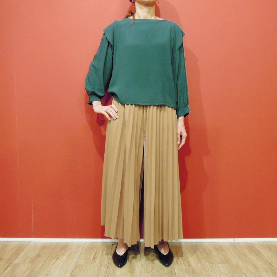 イタリア製 フリルショルダープルオーバートップス レディース グリーン 緑 9号 M 新品 未使用 C 6sk セレクトショップ クラシカ 通販 Yahoo ショッピング