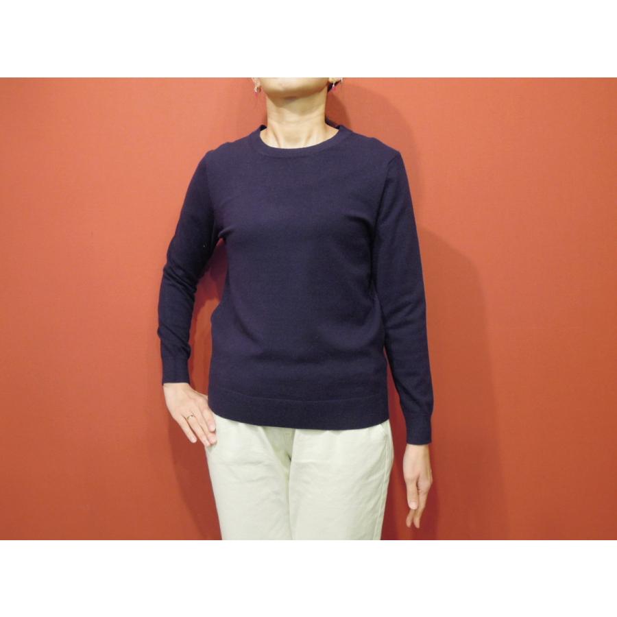 クルーネックニットセーター レディース ネイビー 紺 長袖 9号 M 新品 未使用 カットソー 薄手 春 秋 冬 通販 カバチ Kavach K 6uo セレクトショップ クラシカ 通販 Yahoo ショッピング