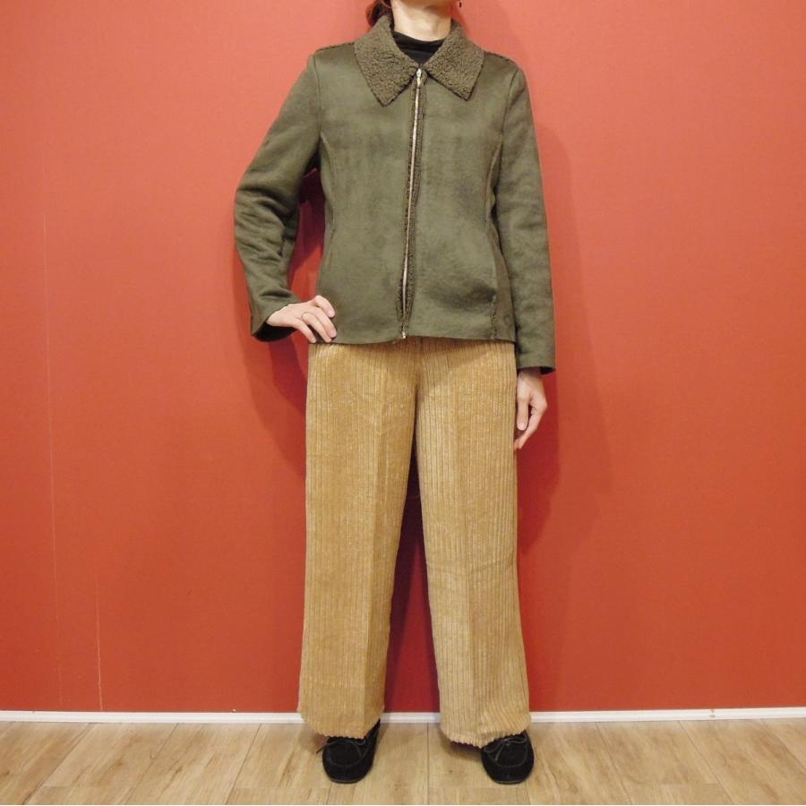 イタリア製 ムートン風ボアショート丈ブルゾン レディース カーキ コート ジャケット 9号 11号 通販 おしゃれ ライダース アウター 無地 O 66it セレクトショップ クラシカ 通販 Yahoo ショッピング