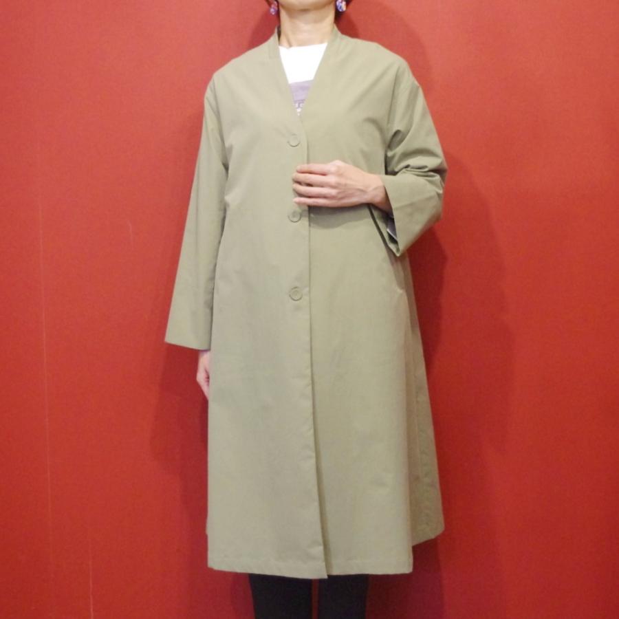 ノーカラーＡラインコート ノーカラーAラインコート（ノーカラーコート）｜Tiaclasse