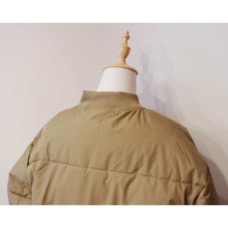 20%OFF 中綿ショート丈ジャケット MA-1 エムエーワン レディース