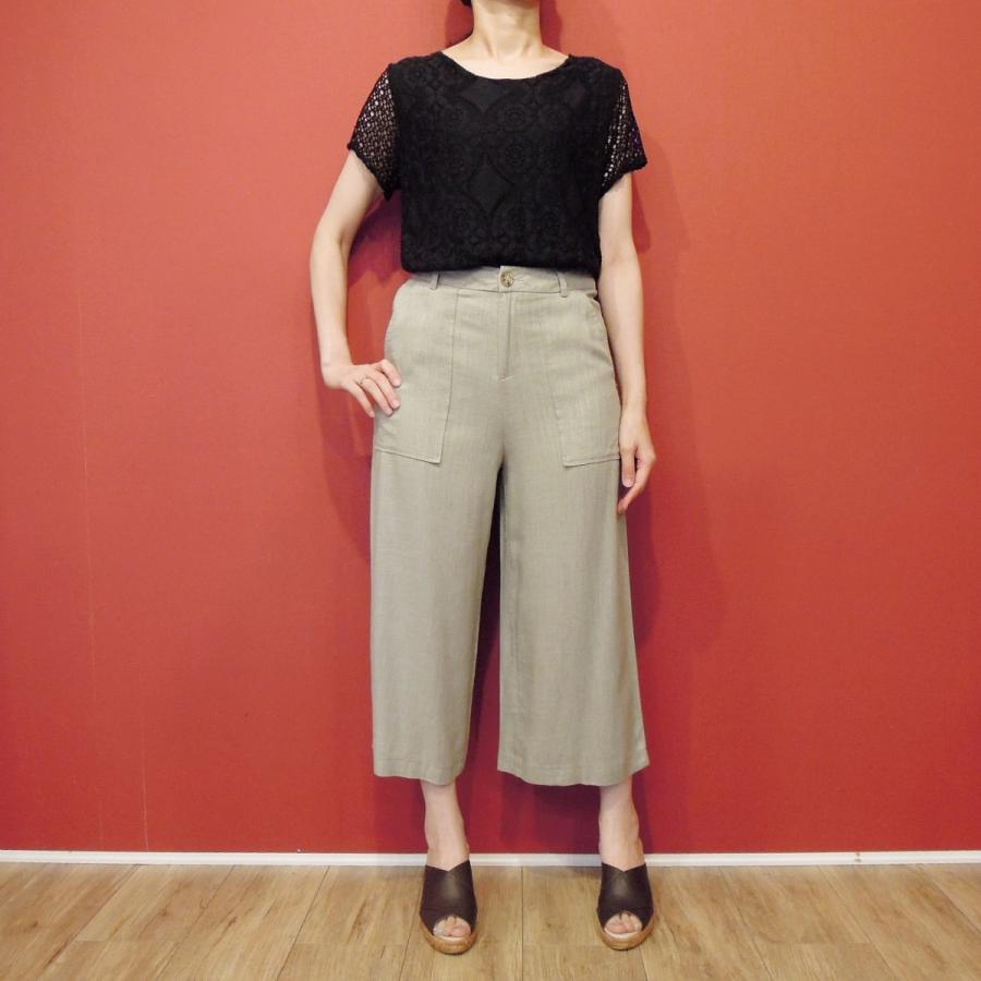 40 Off イタリア リネン混クロップド丈ワイドパンツ レディース 麻 夏春 11号 L 無地 ゆったり 大人 海外ブランド 新品 未使用 Ps 66cq セレクトショップ クラシカ 通販 Yahoo ショッピング