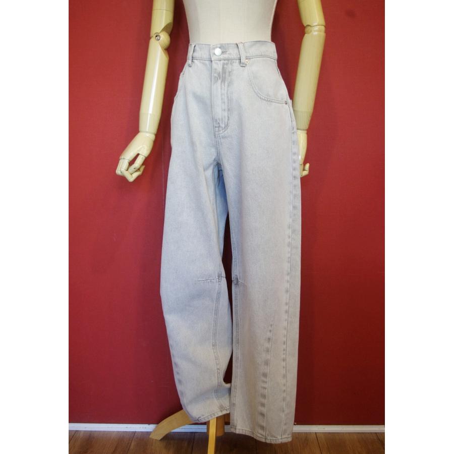 【新品タグ付き】PASSIONE デニムパンツ 38 PASSIONE PASSIONEパシオーネ コクーンブリーチデニムパンツ