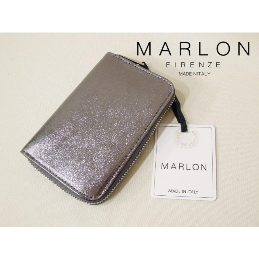 Marlon メタリックレザーウォレット 財布 レディース シルバー 本革 長財布 二つ折り ミニ 新品 未使用 マーロン イタリア製 ブランド W 6zka セレクトショップ クラシカ 通販 Yahoo ショッピング