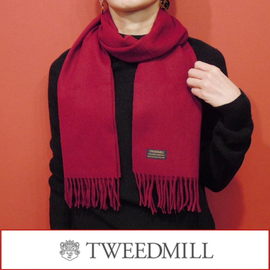 30 Off ツイードミル Tweedmill ウールマフラー レディース メンズ ワインレッド 赤 新品 未使用 通販 ストール 無地 ラムウール Z 6ub セレクトショップ クラシカ 通販 Yahoo ショッピング