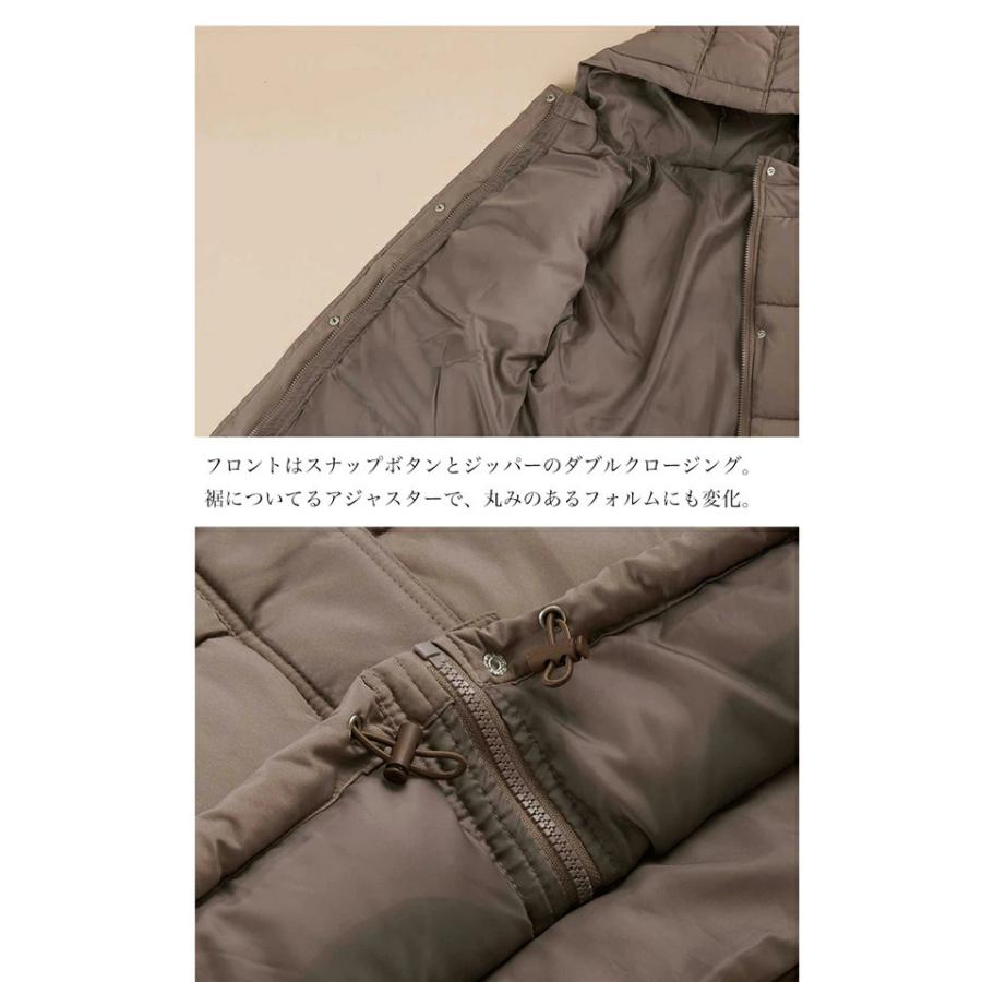 フード付き 軽くて暖かフェイクダウンコート 中綿 アウター ショートコート ジャンパー 夏物 夏コーデ | classicalelf | 17