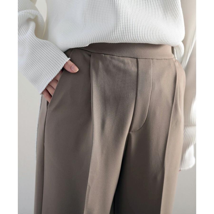 レディース 大きいサイズ ボトムス パンツ フレアパンツ センタープレス ストレッチ 春 夏 | classicalelf | 07