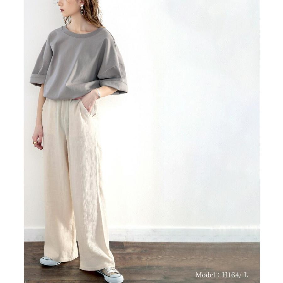 classicalelf レディース ボトムス パンツ ワイドパンツ ガーゼ