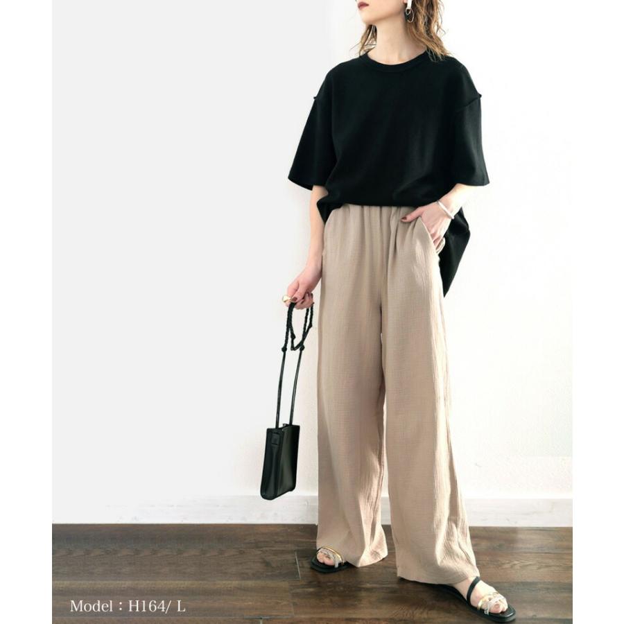 classicalelf レディース ボトムス パンツ ワイドパンツ ガーゼ