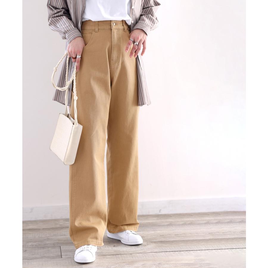 《JaVaジャバ コラボ》レディース ボトムス ボーイッシュ メンズライク ペインター パンツ S M L XL ベージュ ナチュラル ワンウォッシュ 春 夏 2022ss | classicalelf | 04