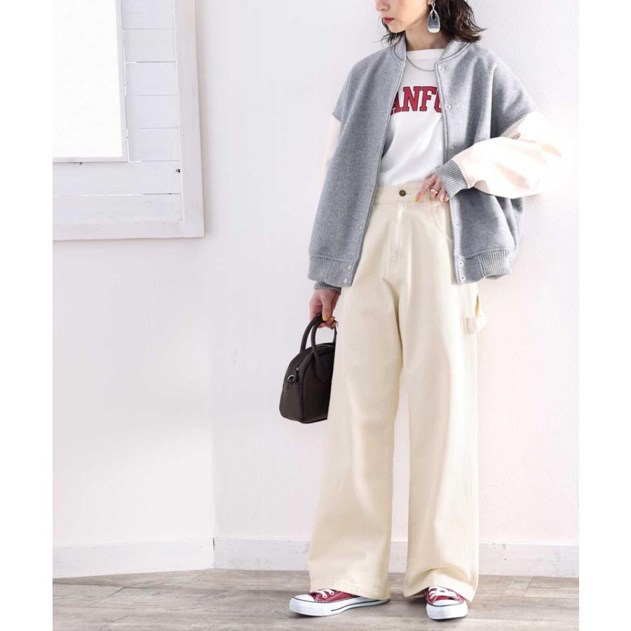 《JaVaジャバ コラボ》レディース ボトムス ボーイッシュ メンズライク ペインター パンツ S M L XL ベージュ ナチュラル ワンウォッシュ 春 夏 2022ss | classicalelf | 08