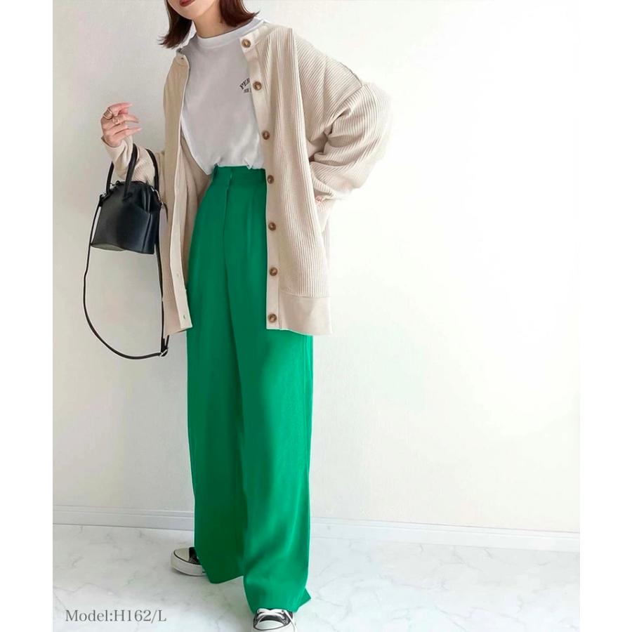 《JaVaジャバ コラボ》【family+】メール便  レディース 大きいサイズ トップス カーディガン 前後2way オーバーサイズ ゆったり ドルマン ボリューム | classicalelf | 11