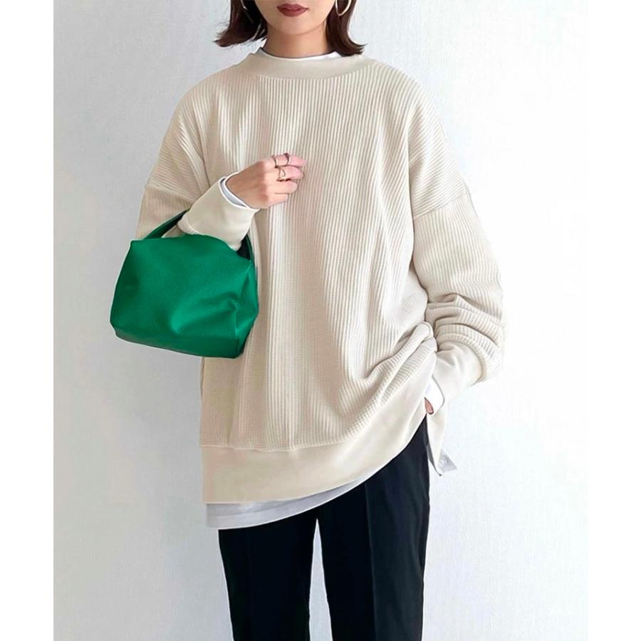 《JaVaジャバ コラボ》【family+】メール便  レディース 大きいサイズ トップス カーディガン 前後2way オーバーサイズ ゆったり ドルマン ボリューム | classicalelf | 12