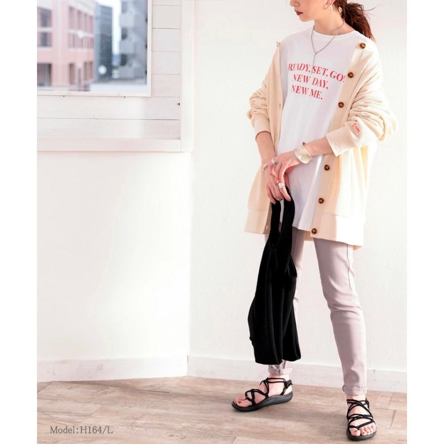 《JaVaジャバ コラボ》【family+】メール便  レディース 大きいサイズ トップス カーディガン 前後2way オーバーサイズ ゆったり ドルマン ボリューム | classicalelf | 05