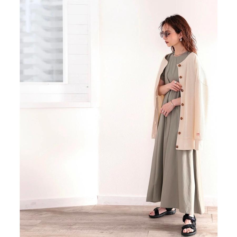 《JaVaジャバ コラボ》【family+】メール便  レディース 大きいサイズ トップス カーディガン 前後2way オーバーサイズ ゆったり ドルマン ボリューム | classicalelf | 07