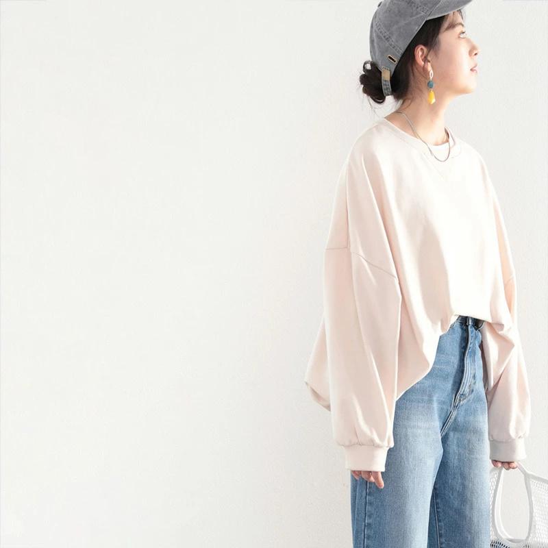 レディース 大きいサイズ トップス トレーナー スウェット プルオーバー ガゼット付 長袖 裏毛 オーバーサイズ ゆったり JAVAコラボ 親子コーデ ベー | classicalelf | 16