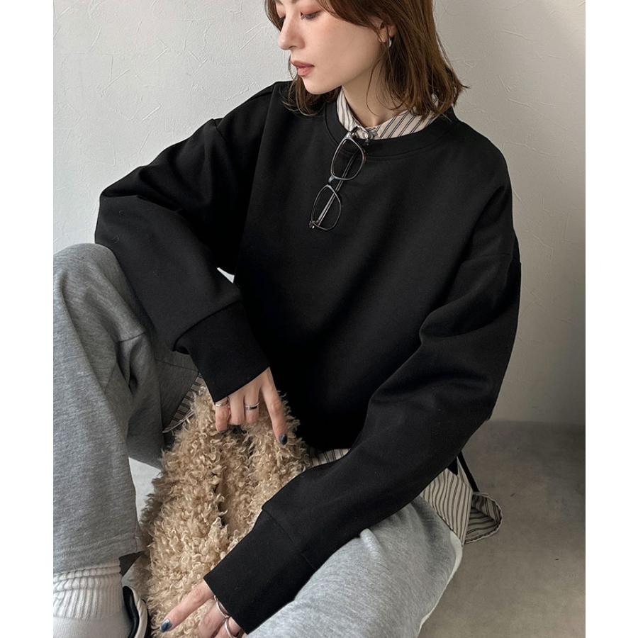 【 クラシカルエルフ classical elf 】 トップス スウェット レディース プルオーバー 肉厚 ヘビーウェイト リラックス カジュアル ゆったり 上品 | classicalelf | 03